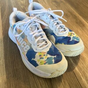 Women’s Prince Cross Court 2.0 Pastel Print Tennis Shoes Size 9